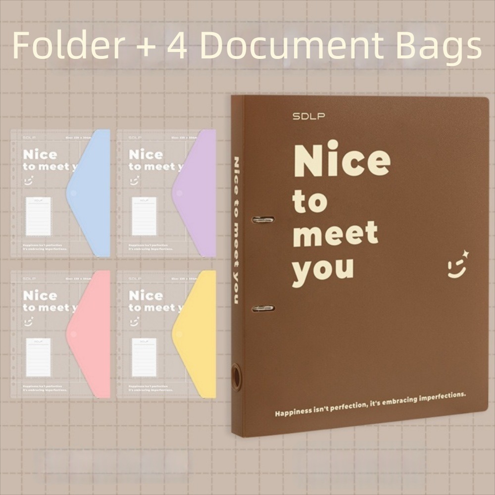 Practical PP Loose Leaf File B - огляд і ціна Binder Clip Assorted