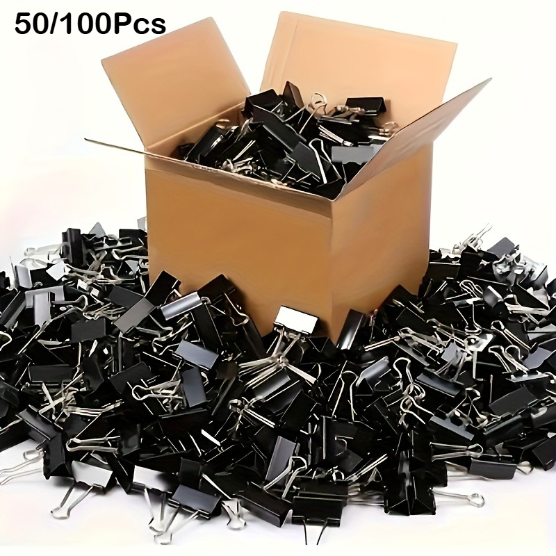 Colored & Black Binder Clips O - огляд і ціна Binder Clip Assorted