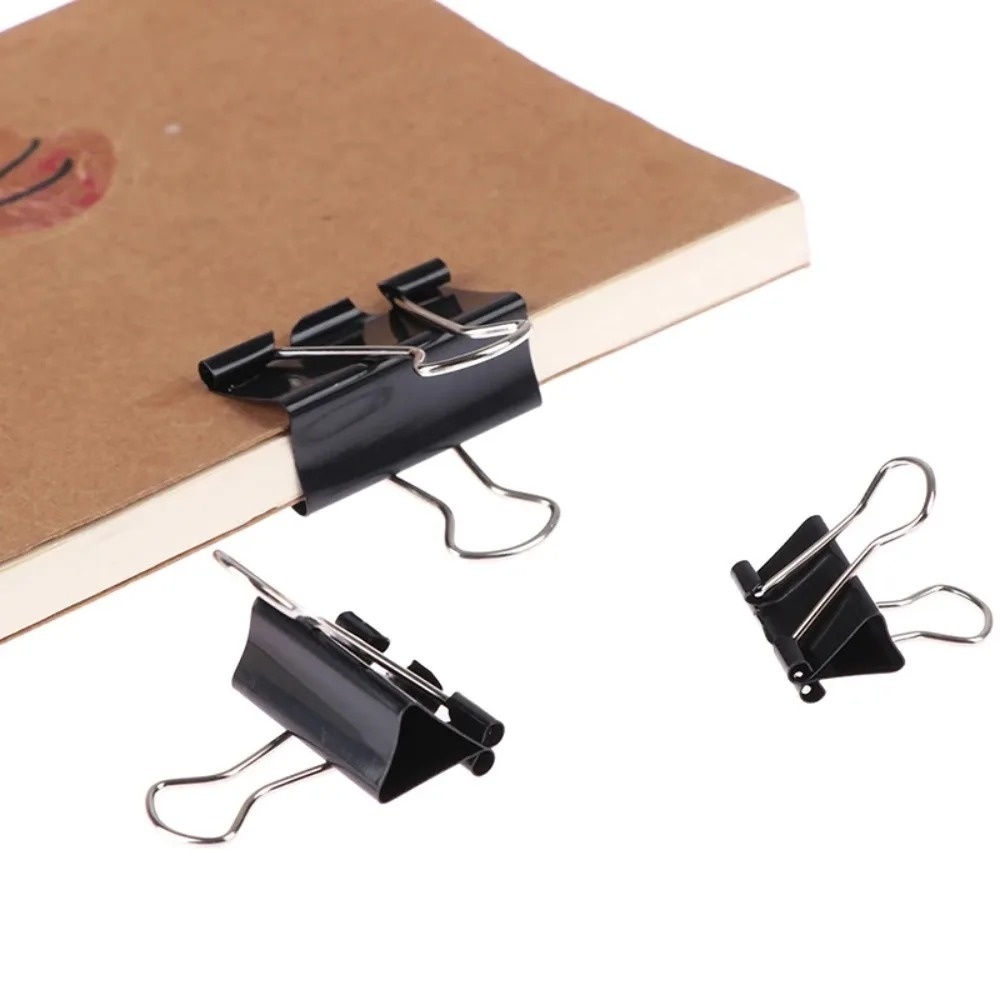 10 pieces Metal Paper Clip 19  - огляд і ціна Binder Clip Assorted