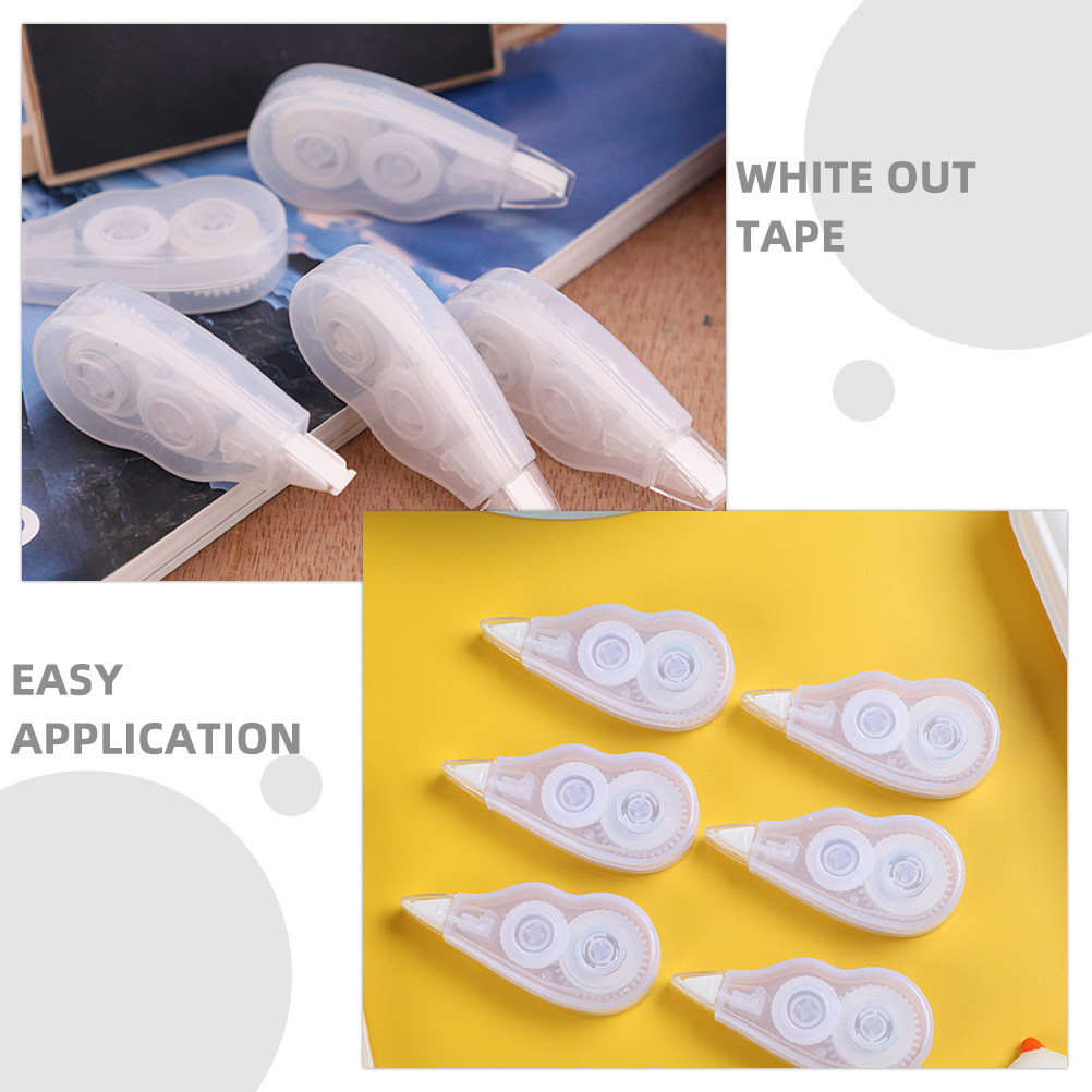6pcs Correction Tape Roller Pe - огляд і ціна Correction Tape Roller